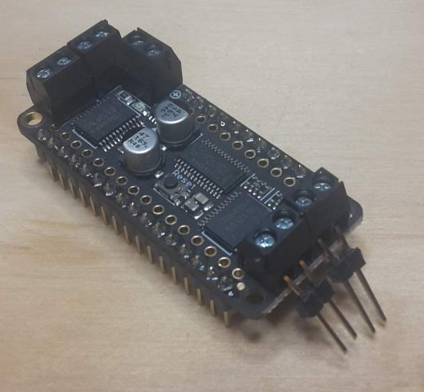 motor driver with headers